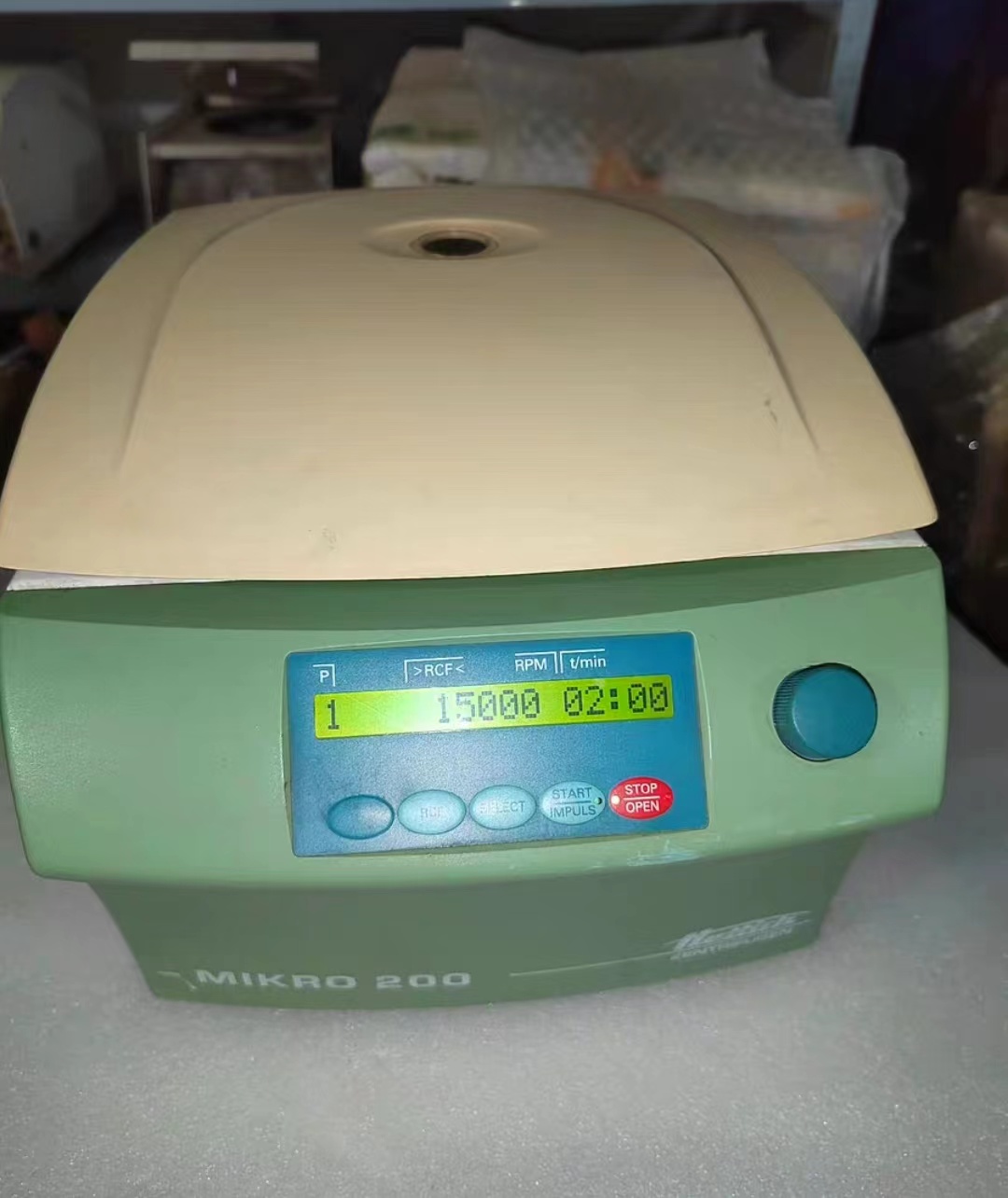 維修Hettich離心機error1后的全面測試